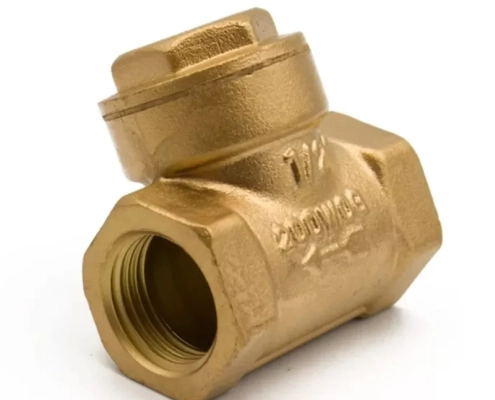 شیر یک طرفه خودکار برنجی | الیار صنعت شایا | بورس لوله اتصالات و شیرآلات صنعتی