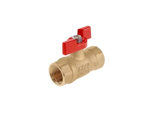 شیر مینی والو برنجی | الیار صنعت شایا | بورس لوله اتصالات و شیرآلات صنعتی