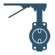 vector butterfly valve