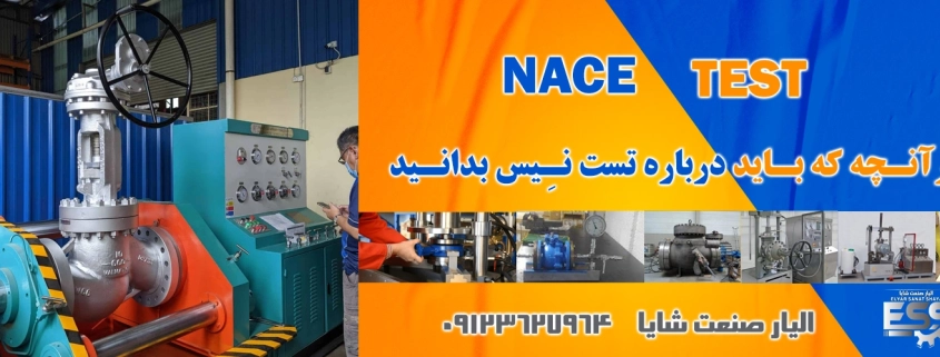 نحوه انجام تست نیس | الیار صنعت شایا
