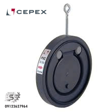 شیر یکطرفه تک پلیت UPVC سیپکس